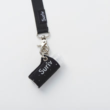 画像をギャラリービューアに読み込む, Suriv <ブラック>まるごと洗えるマスクケース(消毒ボトル&ホルダー付)